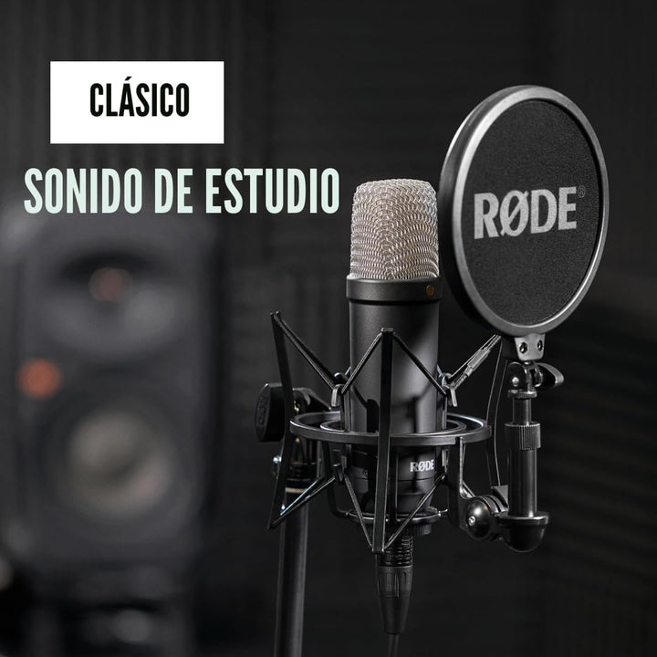 RØDE NT1 Signature Series Micrófono condensador de gran diafragma c...