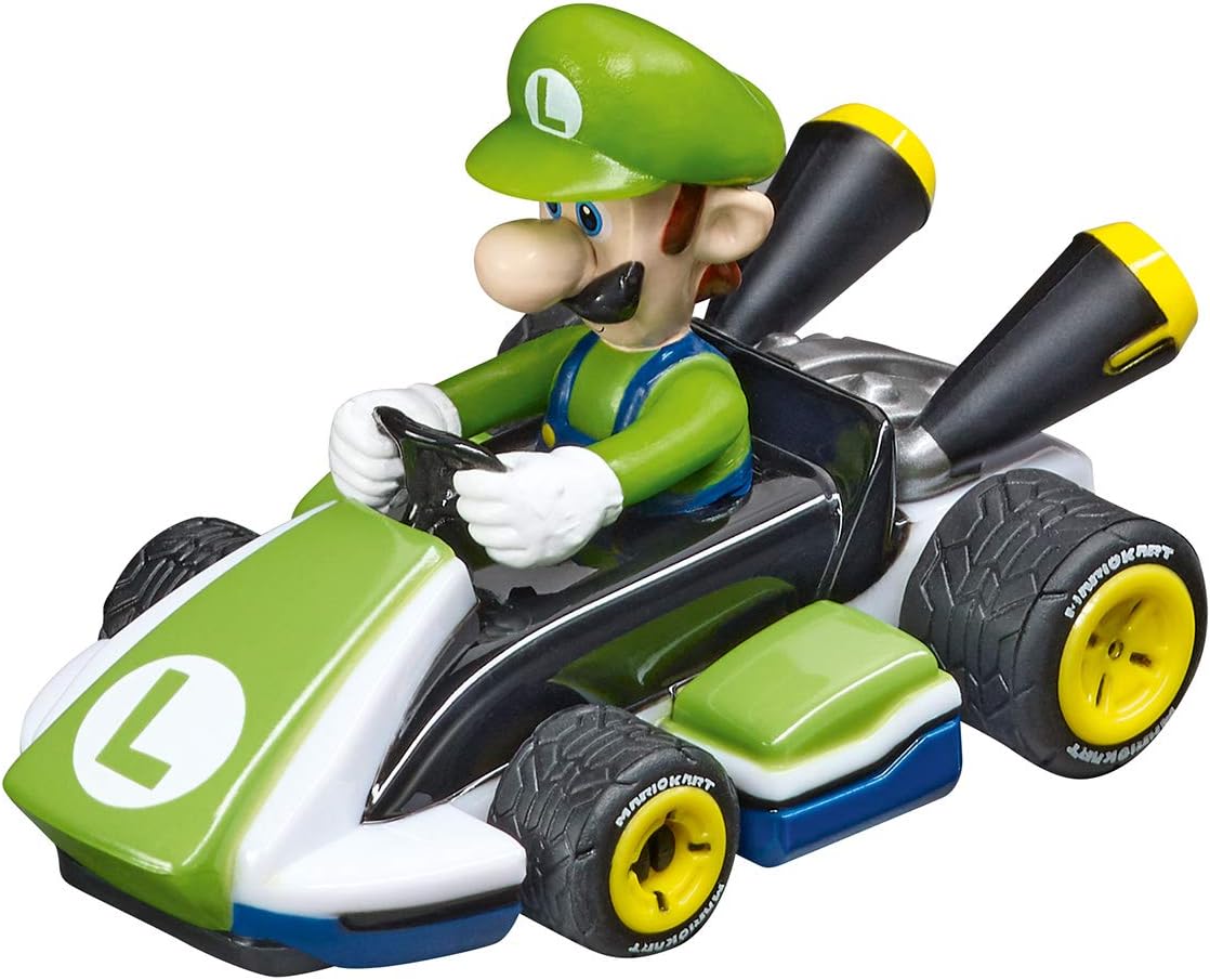 Carrera First Mario Kart Slot Car Race Track Set – Mario & Luigi (Ages 3+)