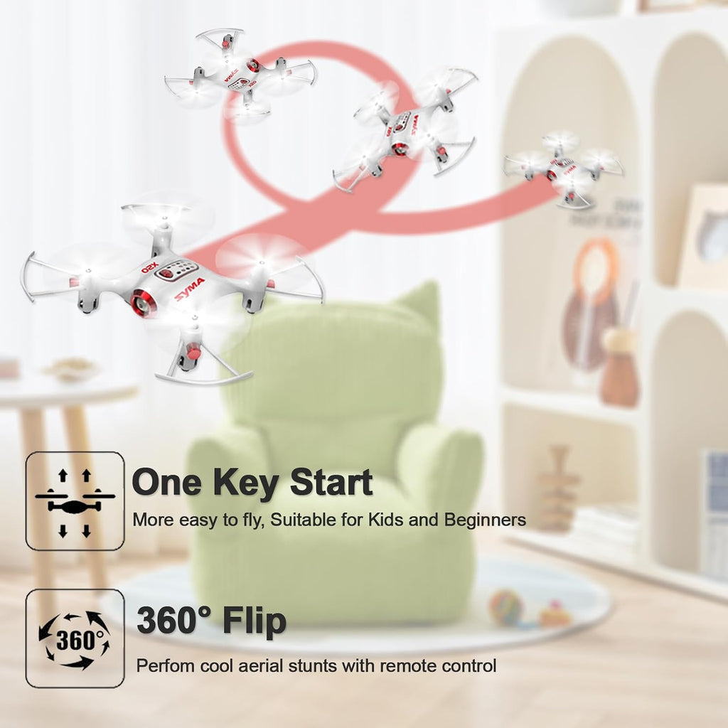 Cheerwing Syma X20 Mini Drone RC Nano Quadcopter con Auto Hovering 3D Flip