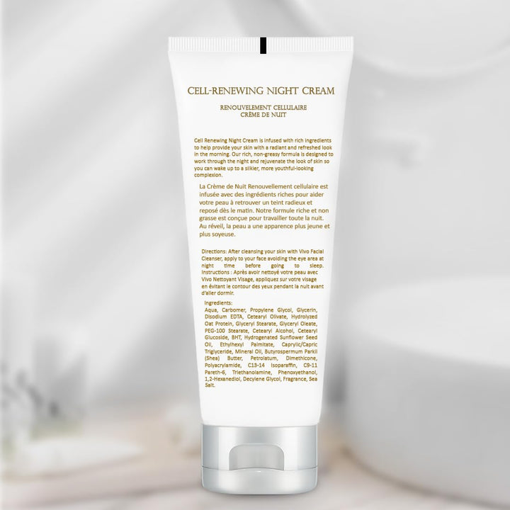 Vivo Per Lei Dead Sea Day Cream - Crema de noche y peeling facial -...