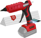 Pistola de pegamento caliente inalámbrica para batería Milwaukee de 18 V