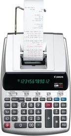 Canon MP11DX-2 - calculadora con impresora para escritorio con conversión de divisas, reloj y calendario