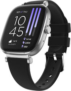 iTouch Belle - Reloj inteligente para mujer, pantalla AMOLED de 1.75 pulgadas, rastreador de actividad física con llamadas Bluetooth, frecuencia cardíaca y seguimiento del sueño, más de 60 modos deportivos, reloj inteligente impermeable IP68 para Android
