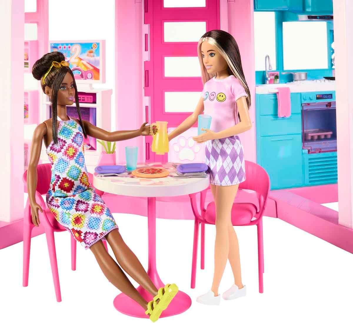 Barbie Juego de casa de muñecas Dreamhouse y accesorios temáticos