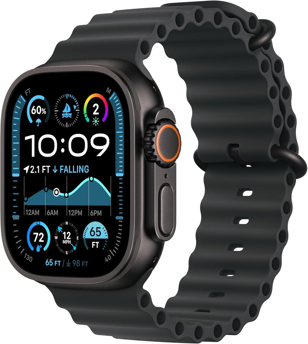 Apple Reloj Ultra 2 - Funda de titanio con correa Black