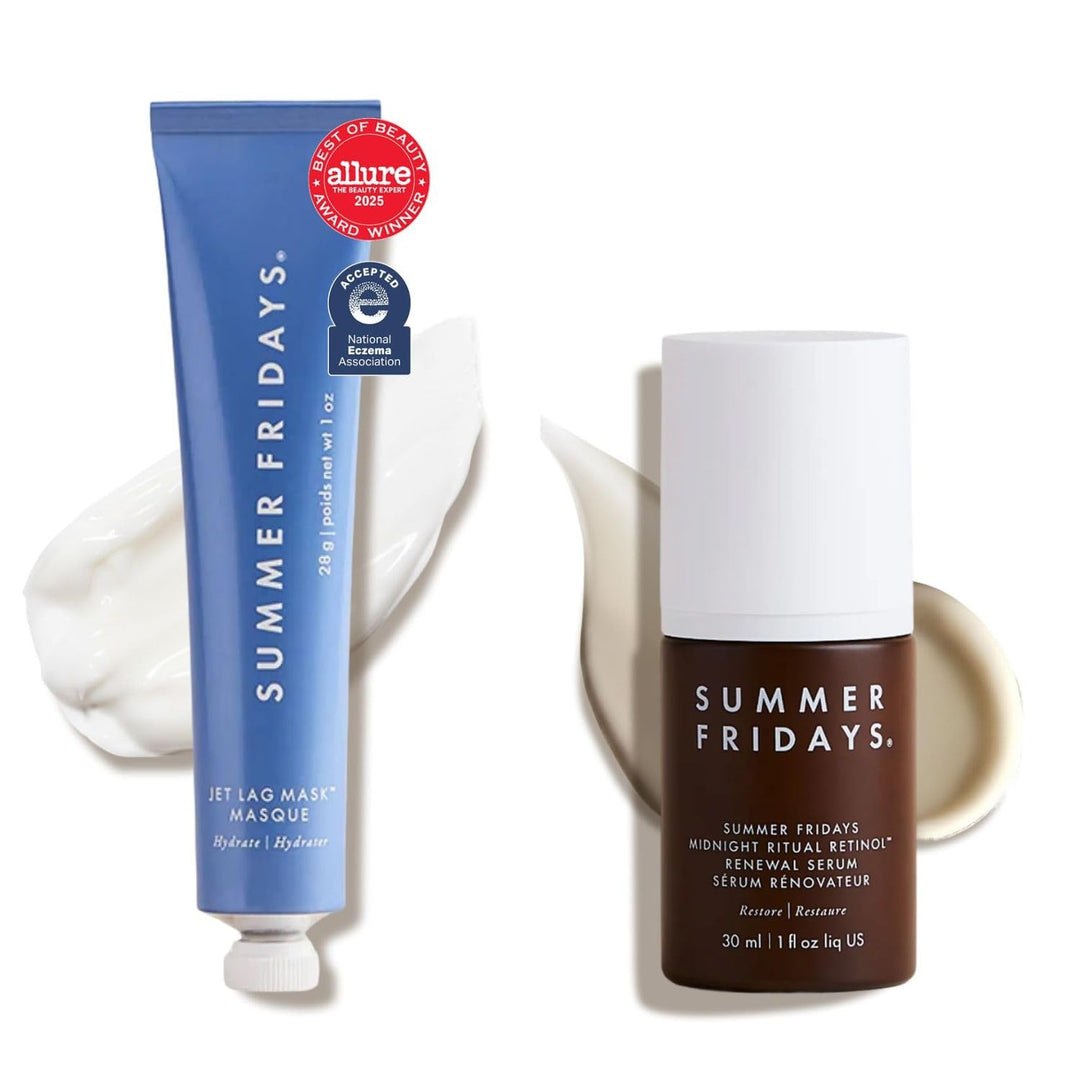 Summer Fridays Evening Duo - Máscara facial Jet Lag tamaño viaje +...