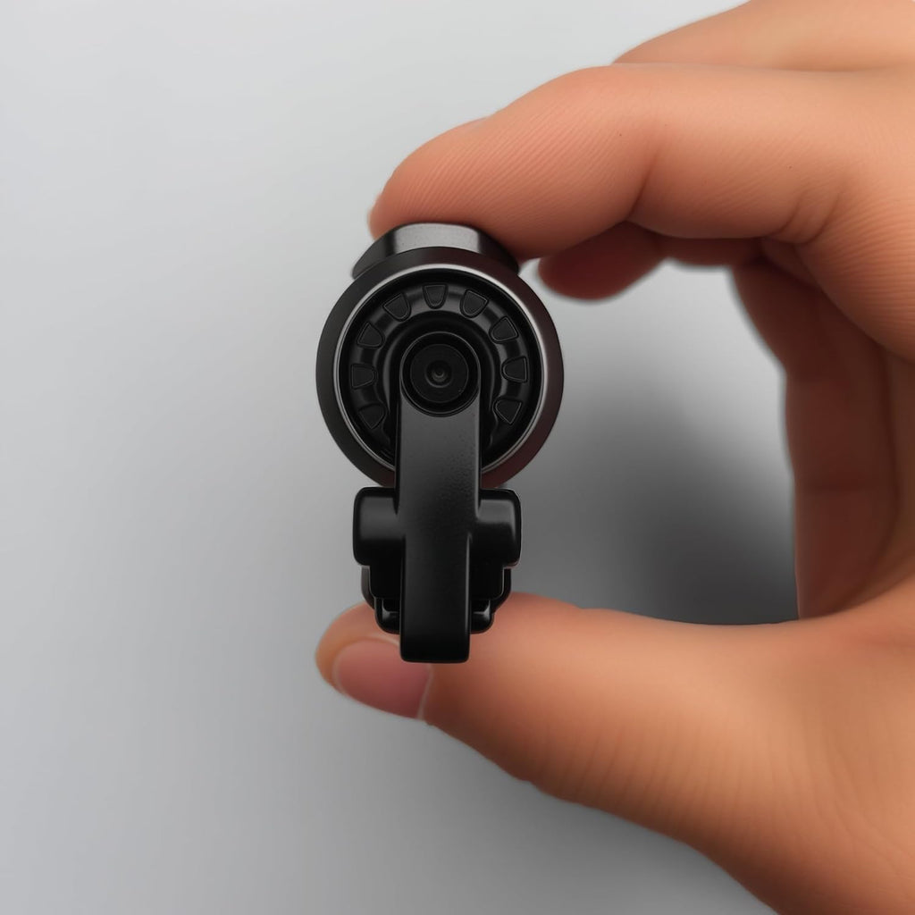 EDC - Juguete giratorio de metal, diseño magnético para aliviar el estrés, múltiples modos de juego, juguete novedoso para adultos, sonido nítido, (gris)