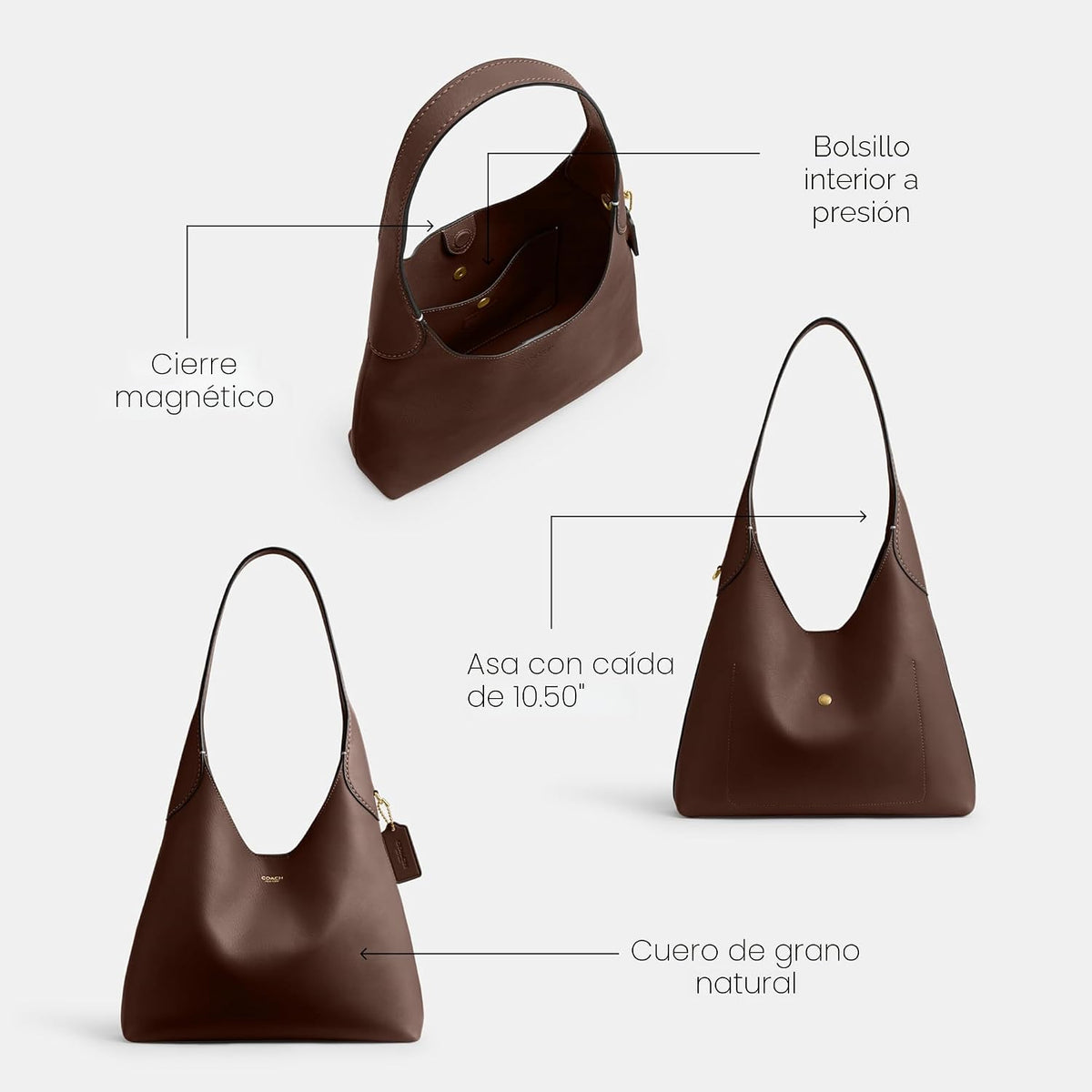 Coach Bolso de hombro Brooklyn 28
