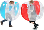 ZHUYNXIR 2 PC Bola Sumo para Niños, Bolas de Parachoques Hinchables para Niños, Bola Sumo para Niños, Bola de Juego de Césped para Niños al Aire Libre para Juego de Equipos para +3 Años (36 pulgadas