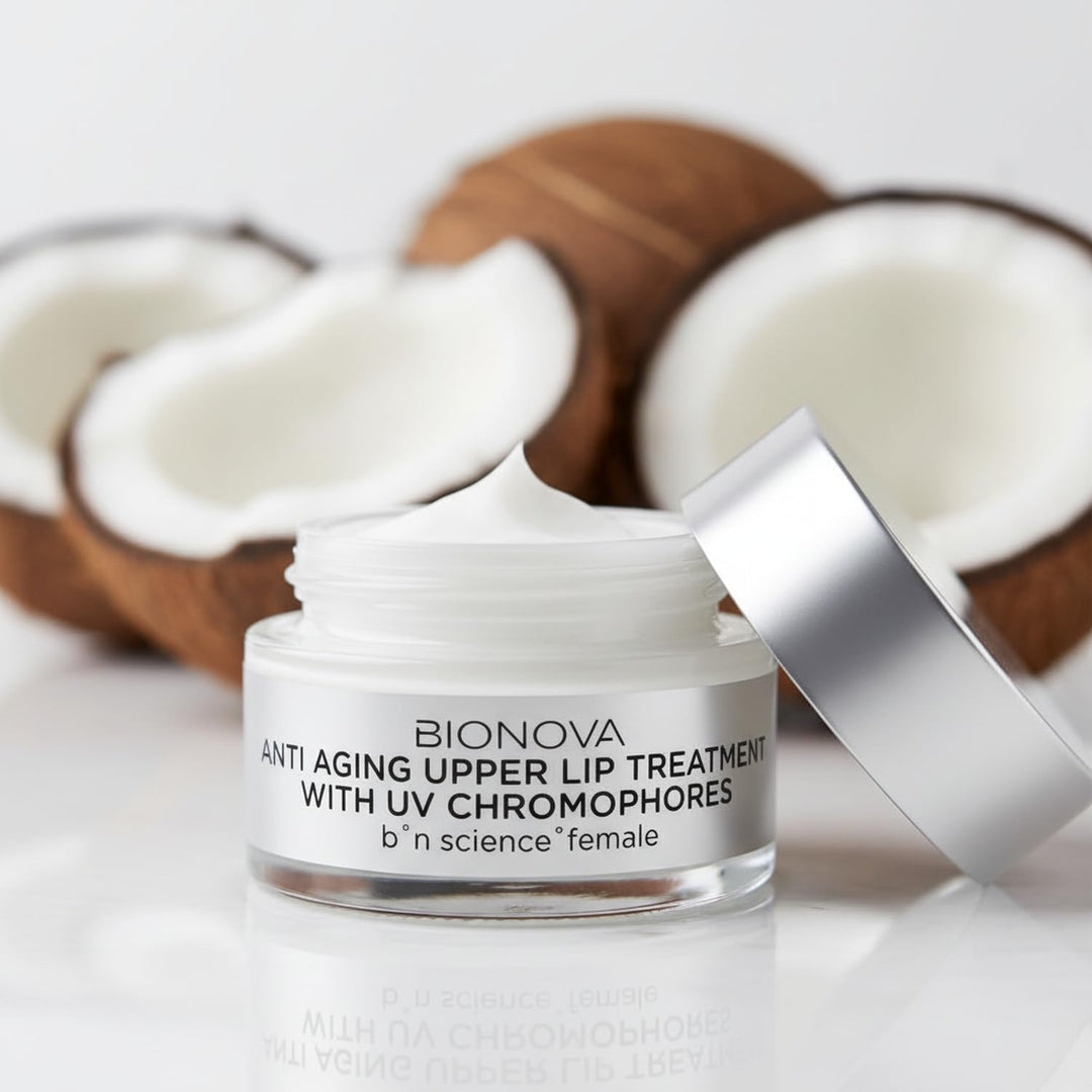 BIONOVA Tratamiento de labios superiores antienvejecimiento con cro...