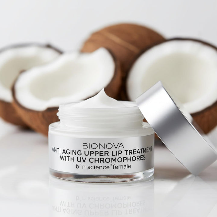 BIONOVA Tratamiento de labios superiores antienvejecimiento con cro...