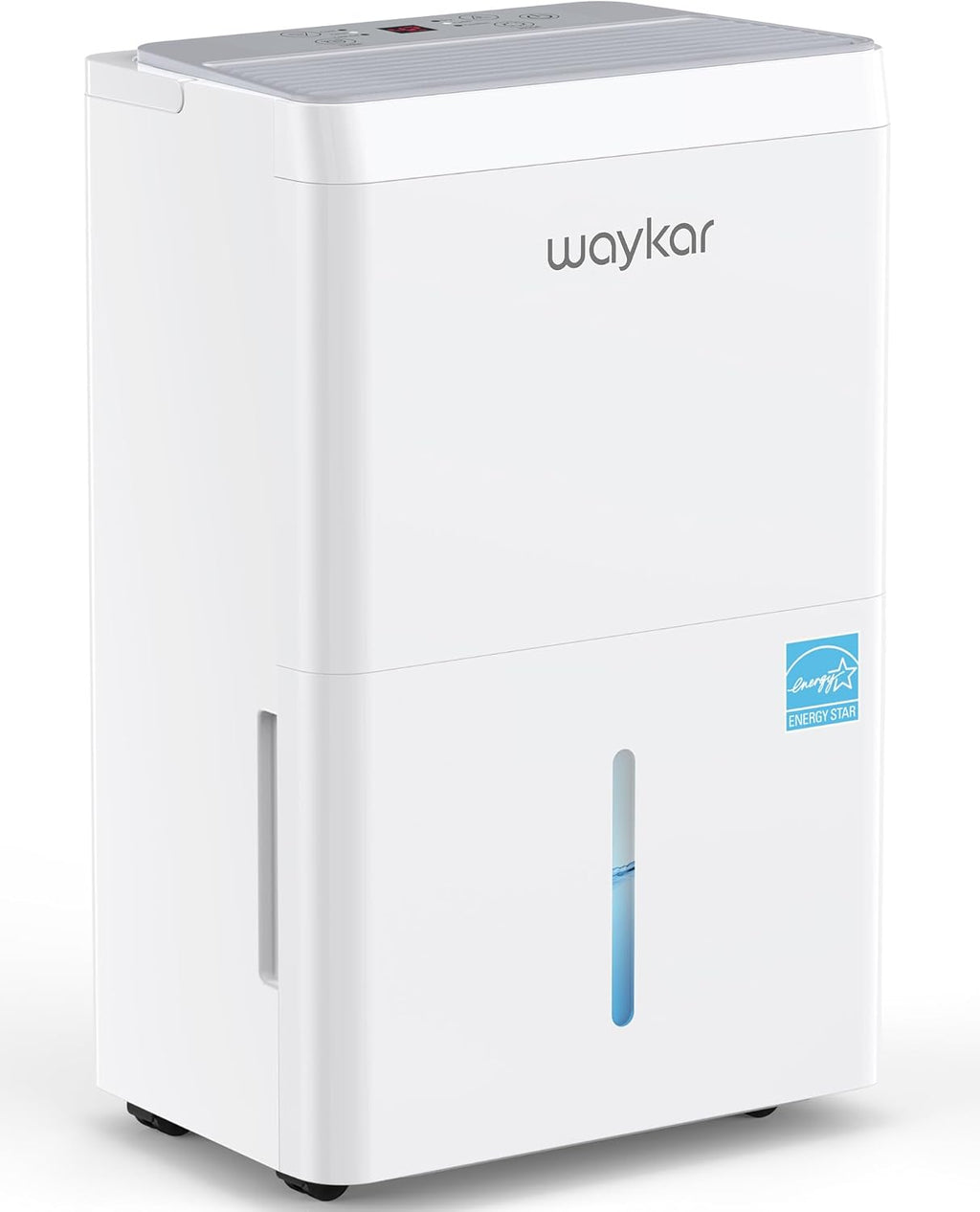 Waykar - Deshumidificador Energy Star de 5000 pies cuadrados 2025 de 80 pintas para el hogar