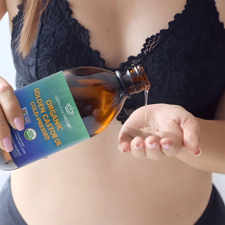 Aceite de Ricino Orgánico QUEEN OF THE THRONES | 100% Puro para Cab...