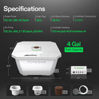 VIVOSUN Kit de sistema hidropónico DWC FlexFeed, kit de cultivo de aguas