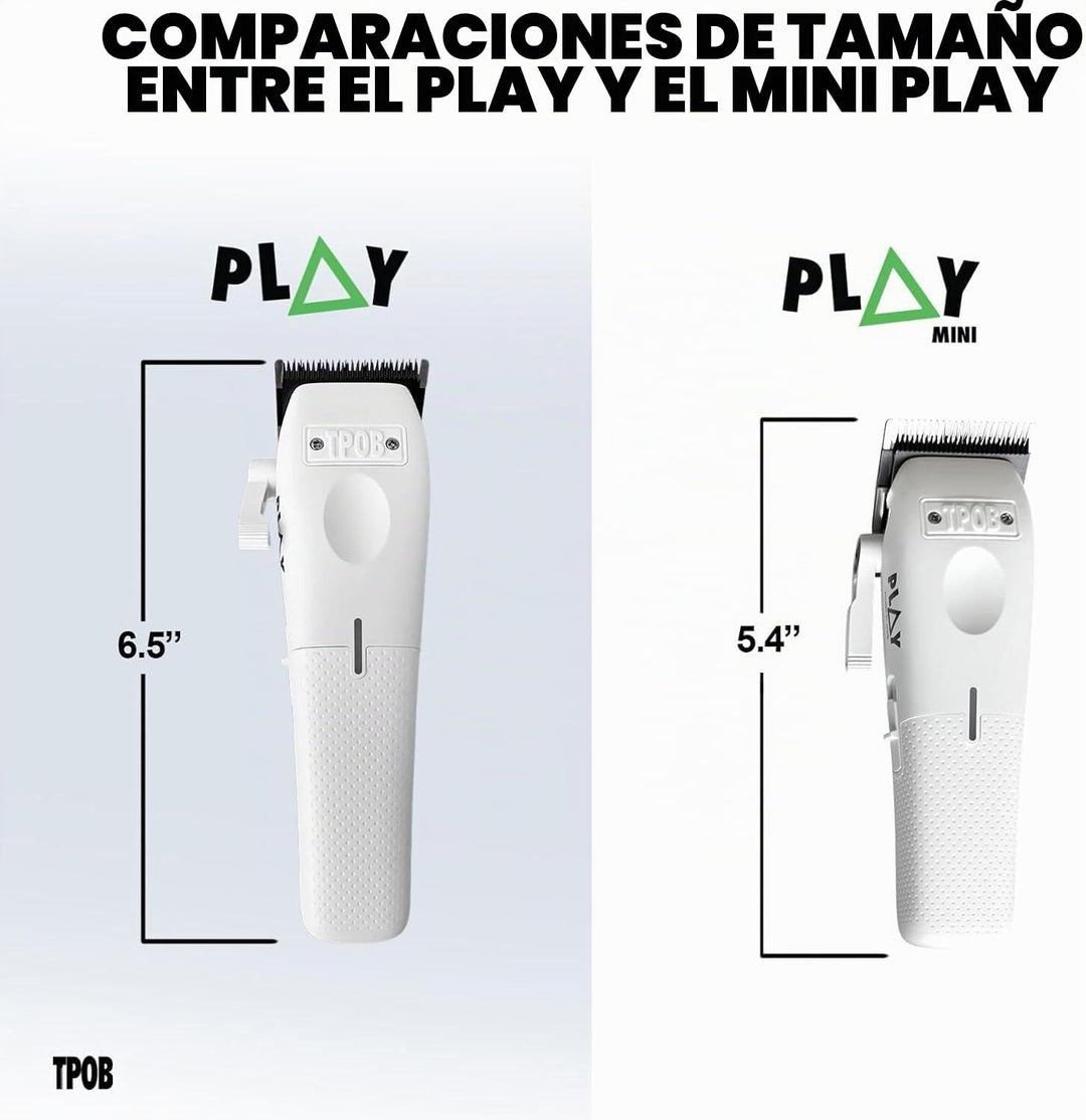 TPOB Mini Play - Cortapelos profesional (blanco)