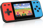 Consola de juegos de mano retro, 240 videojuegos clásicos retro precargados para niños, reproductor de juegos portátil con batería recargable, pantalla LCD de 3.0 pulgadas, jugador de bolsillo, juegos de viaje Arcade