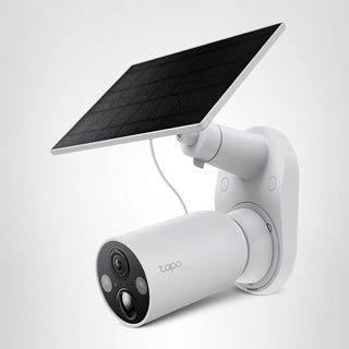 Tapo MagCam 2K Solar, cámara de batería para exteriores+base magnét...
