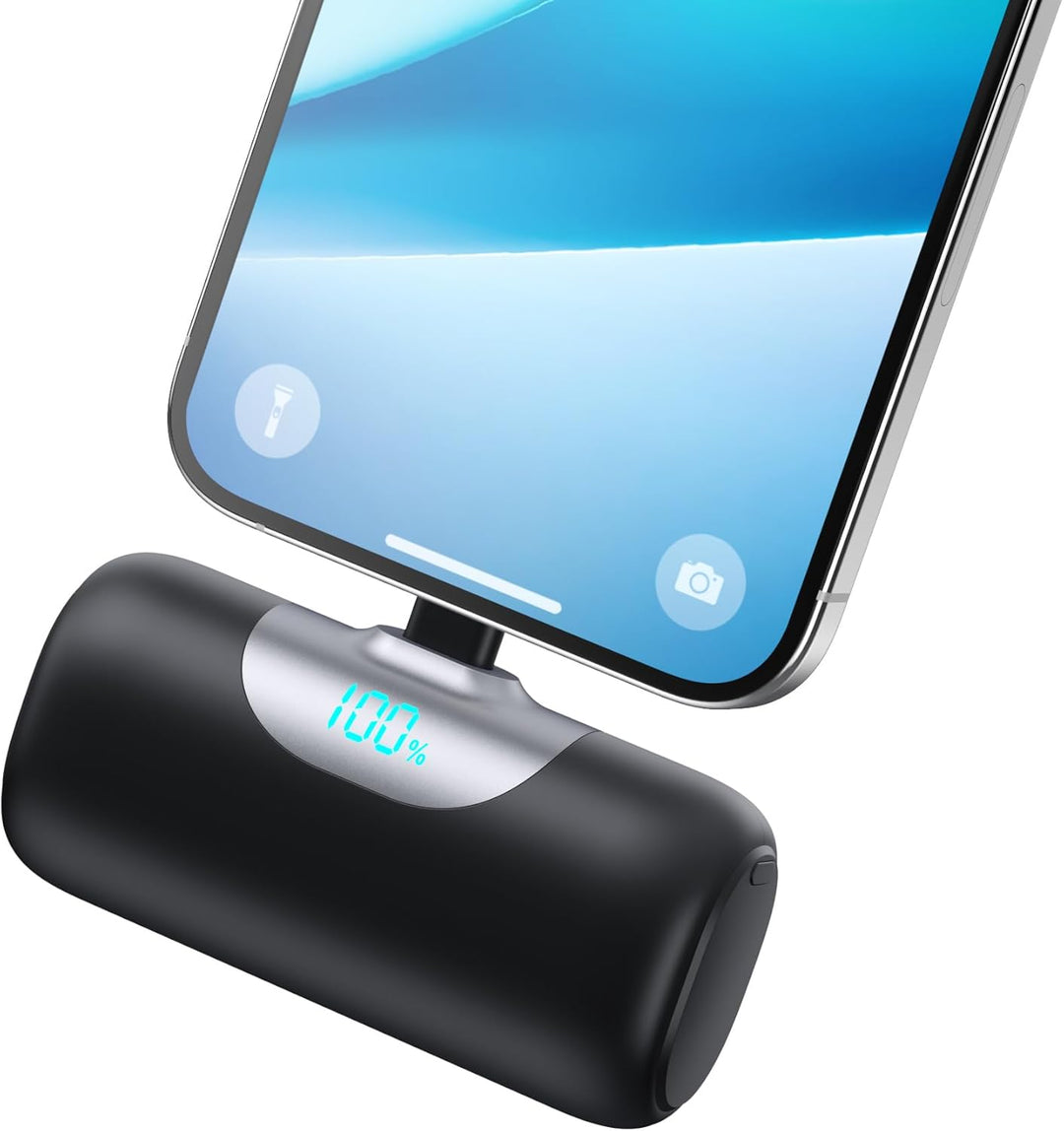 Mini Portable Charger for iPhone,Upgraded 22.5W PD Fast Charging 55...