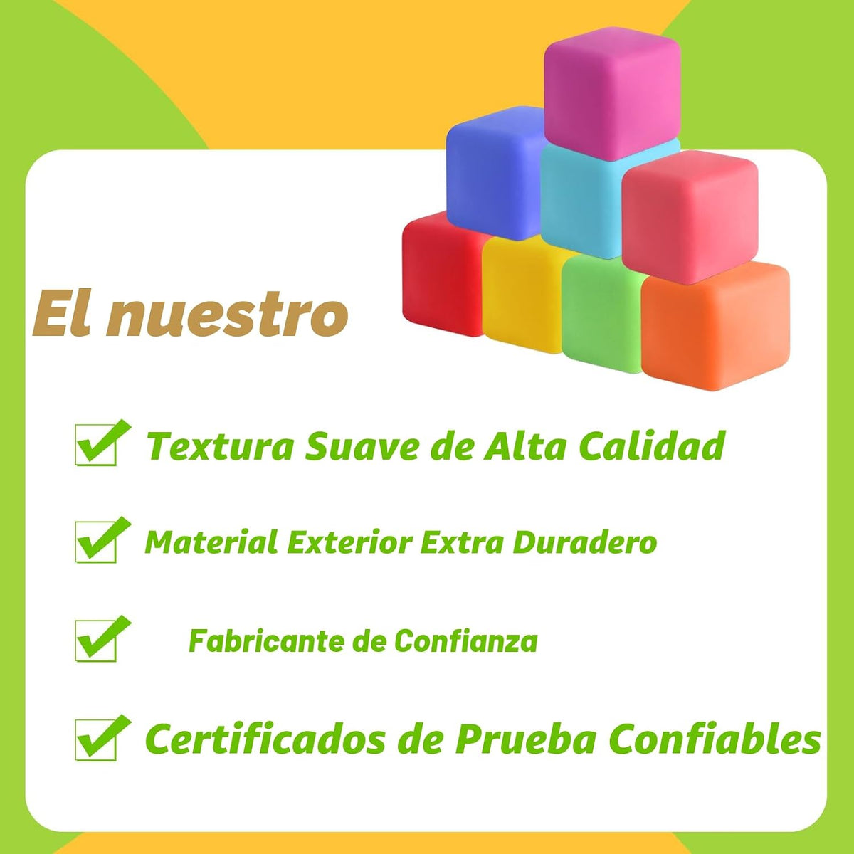 40 paquetes de juguetes para la ansiedad de cubo de estrés de elevación lenta, juguetes sensoriales de bolas blandas para niños y adultos, juguetes de ansiedad de forma cuadrada para el aula