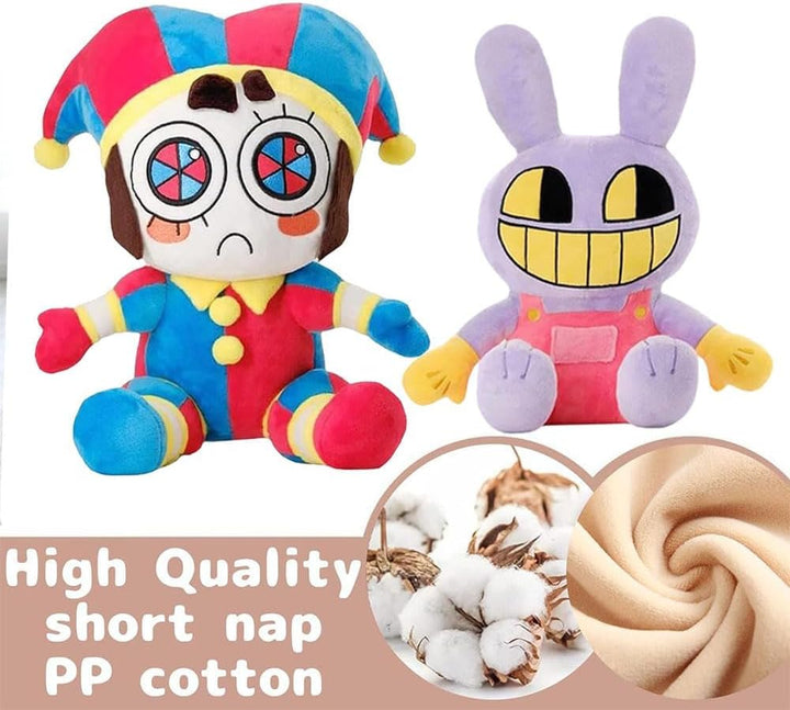 Nultse Jax y Pomni de peluche, muñecas de peluche lindas de terror,...