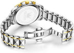 OLEVS Reloj para Hombres Clásico de Negocios en Acero Inoxidable Reloj para Hombre