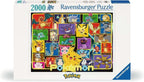 Ravensburger - Rompecabezas para adultos de 2000 piezas - Pokemon luminoso - A partir de 14 años - Calidad premium fabricado en Europa - Diversión y acción - 12001130, amarillo
