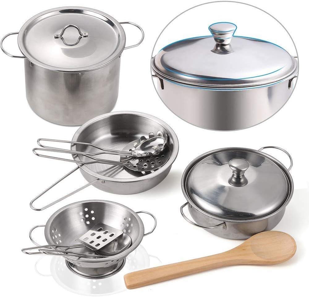 Accesorios de cocina, juguetes de cocina para niños pequeños