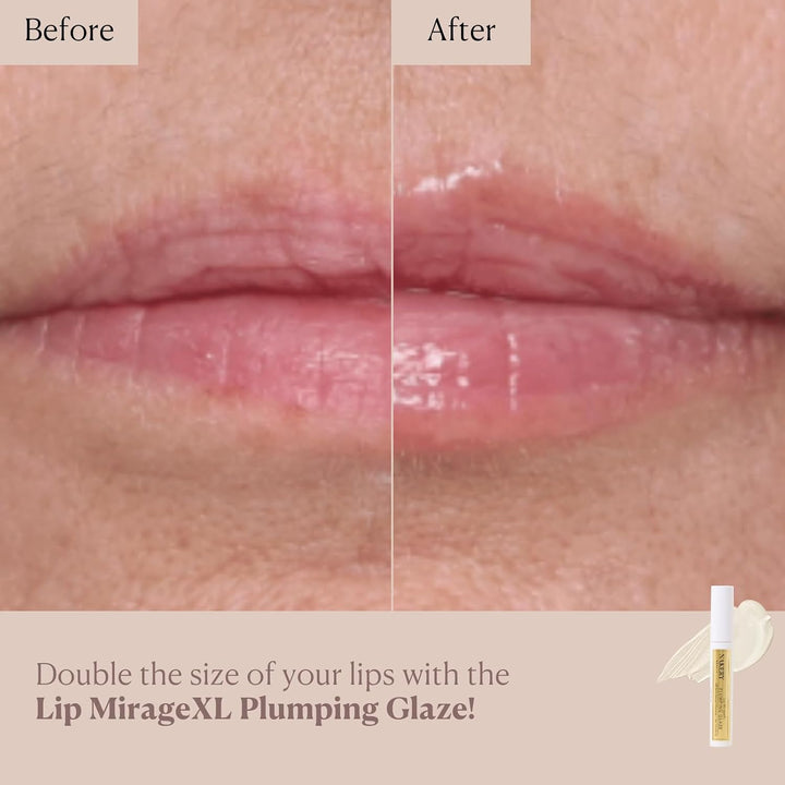 Nakery Lip MirageXL - Esmalte rellenador de labios para mujeres con...