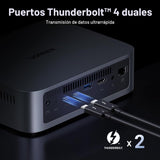 UGREEN NAS DXP480T Plus NAS SSD All-Flash de 4 bahías, CPU Intel i5...