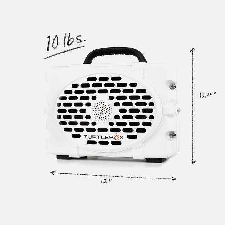 Turtlebox Original Gen 3: Altavoz Bluetooth portátil para exteriore...