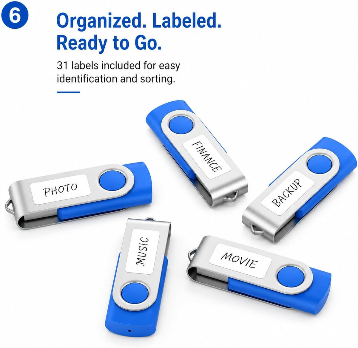 Eleve su almacenamiento de datos con las unidades flash USB 2.0 de...