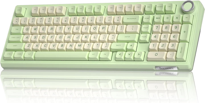 SOLAKAKA KI99 Pro - Teclado mecánico inalámbrico con interruptor si...