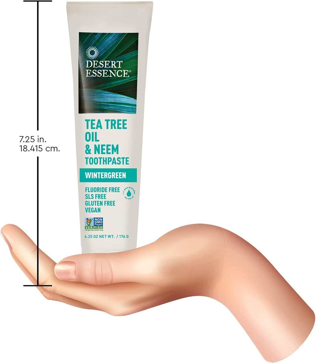 Aceite de árbol de té y pasta de dientes de gaulteria de neem (6 un...