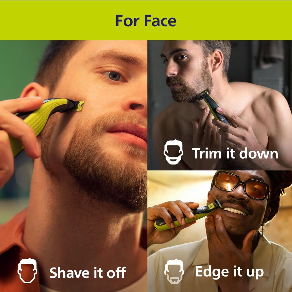 Philips Norelco OneBlade 360 Cuchilla, Cuchilla de Repuesto Genuina...