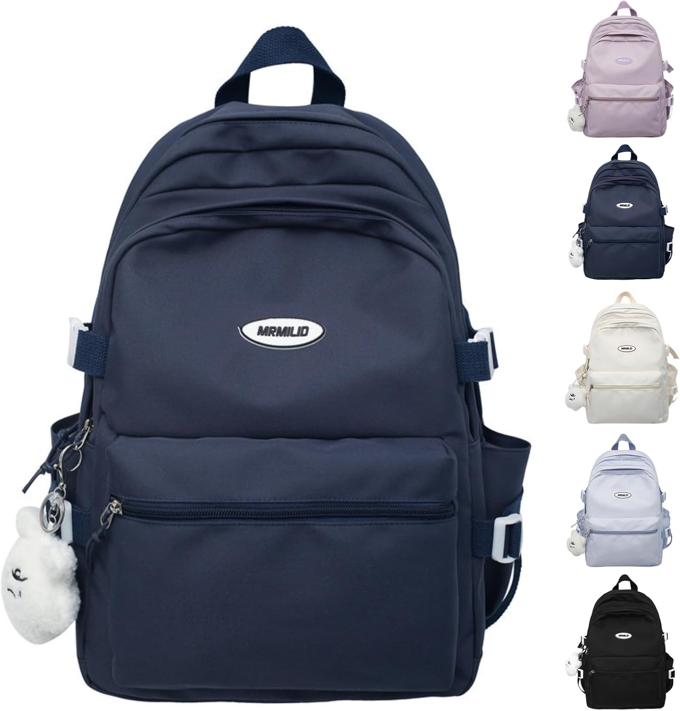 VTTDB Mochila Kawaii con Bonitos Accesorios Mochila Diaria Estética...