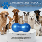 Pelota de cacahuete para perros para fitness y rehabilitación canina para razas pequeñas, medianas y grandes, equipo de ejercicio antiestallido para fortalecer el núcleo, entrenamiento de equilibrio, estabilidad de las piernas traseras (pequeño, para pier