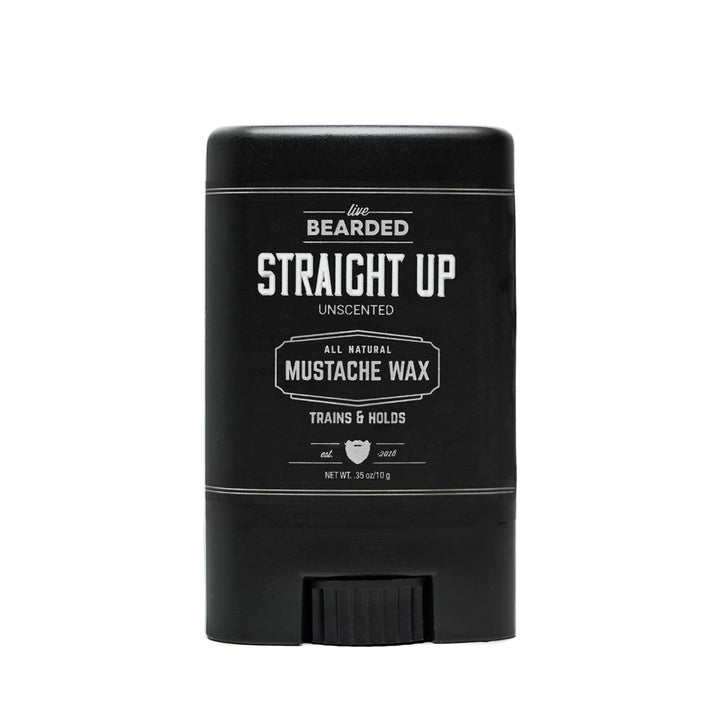 Live Bearded Barra de cera para bigote, 0.35 onzas, fabricada en lo...