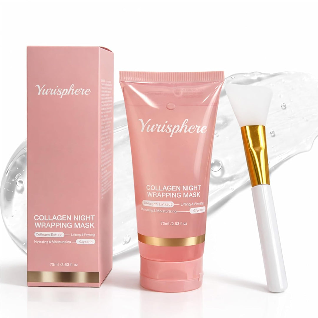 Yurisphere Máscara facial de colágeno Overnight Peel Off \u2013 Más...