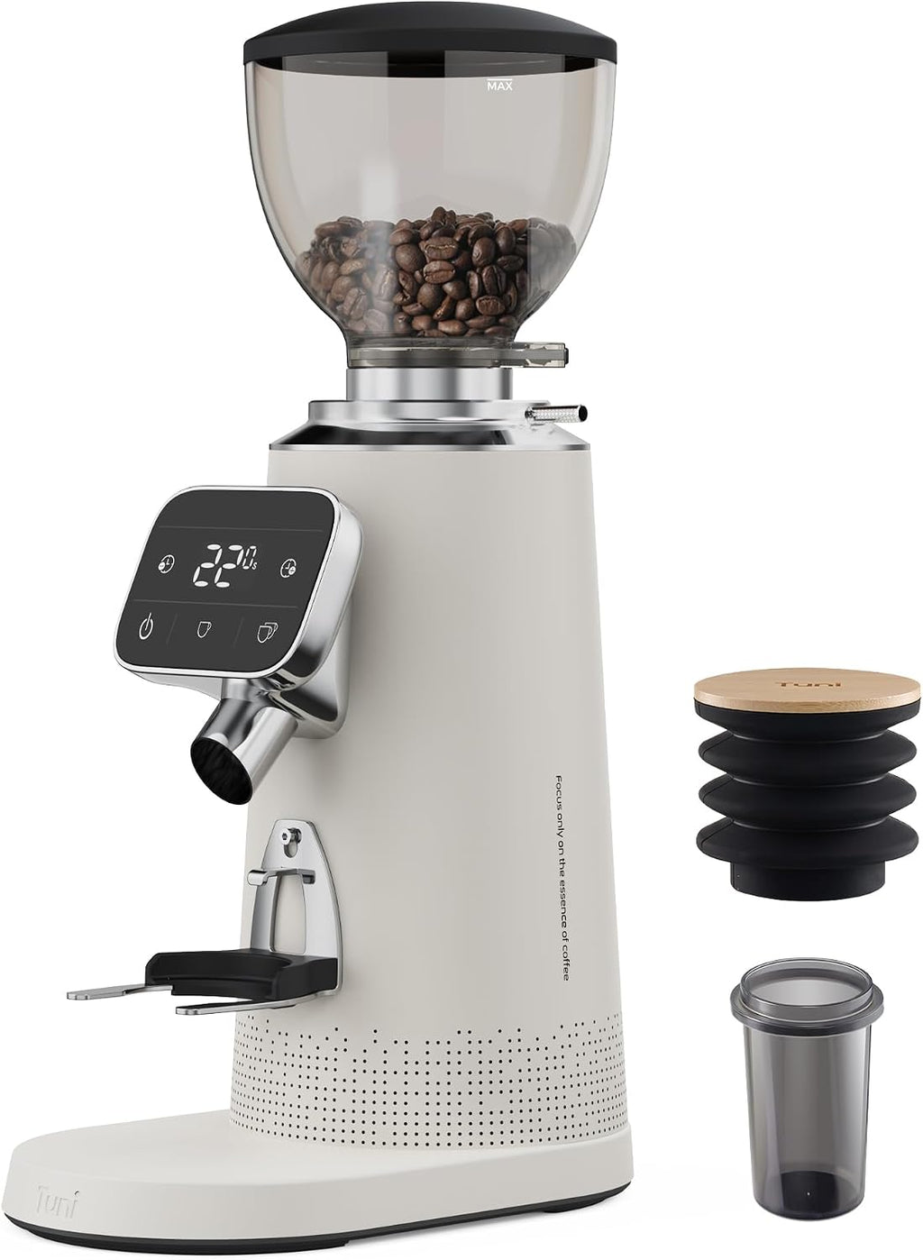 Tuni G3 Commercial - Molinillo de café de rebabas planas de 2.520 in