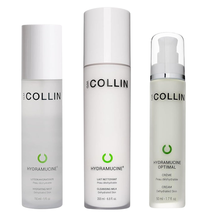 GM COLLIN Colección Hydramucine - Niebla, leche limpiadora, crema f...