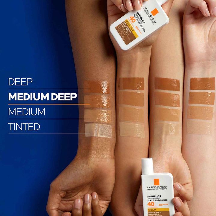 La Roche-Posay Anthelios Sunscreen SPF 40, Ultra-Light Fluid Broad...