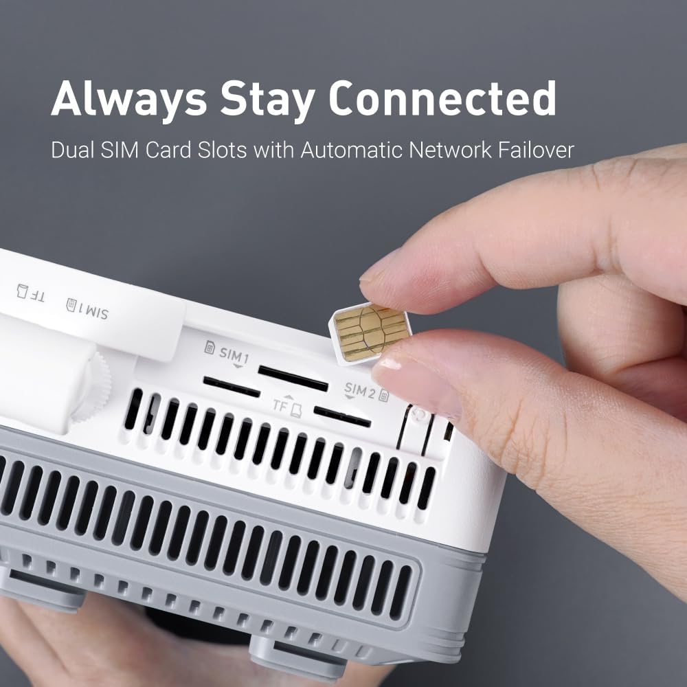 GL.iNet GL-XE3000 (Puli AX) Router 5G con ranura para tarjeta SIM d...