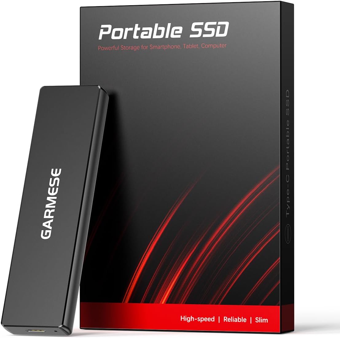 GARMESE SSD externo USB 3.2 Gen 2 de 1 TB, unidad de estado sólido...