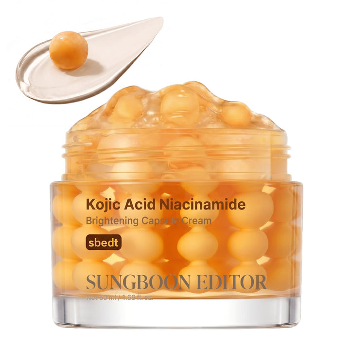 SUNGBOON EDITOR Crema cápsula iluminadora de niacinamida de ácido k...
