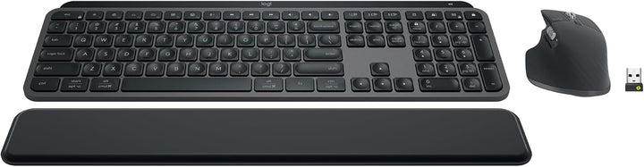 Logitech MX Keys S Combo - Teclado y ratón inalámbrico de alto rend...