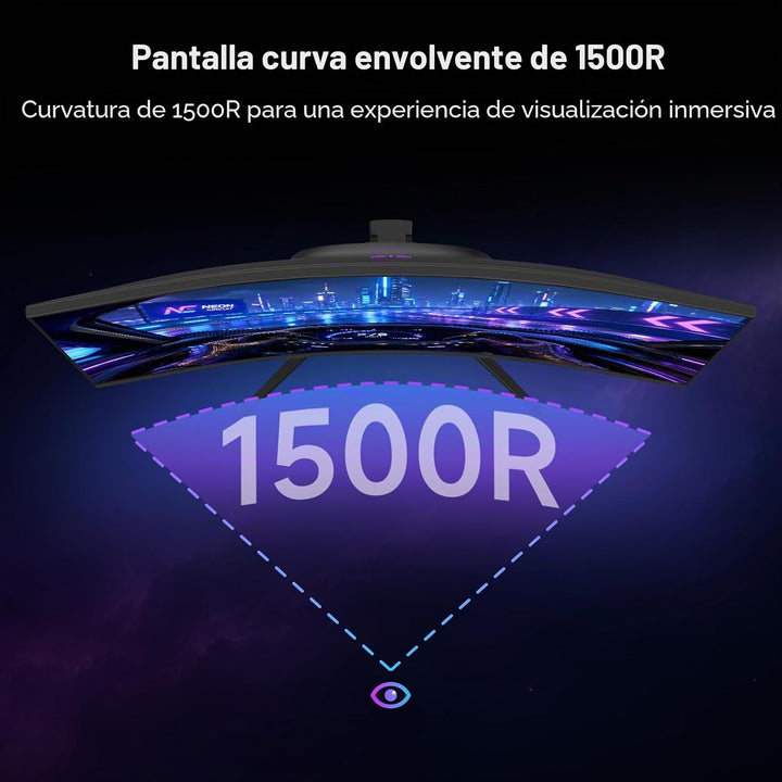 KTC Monitor curvo para juegos de 32 pulgadas 280Hz 240Hz, monitor d...