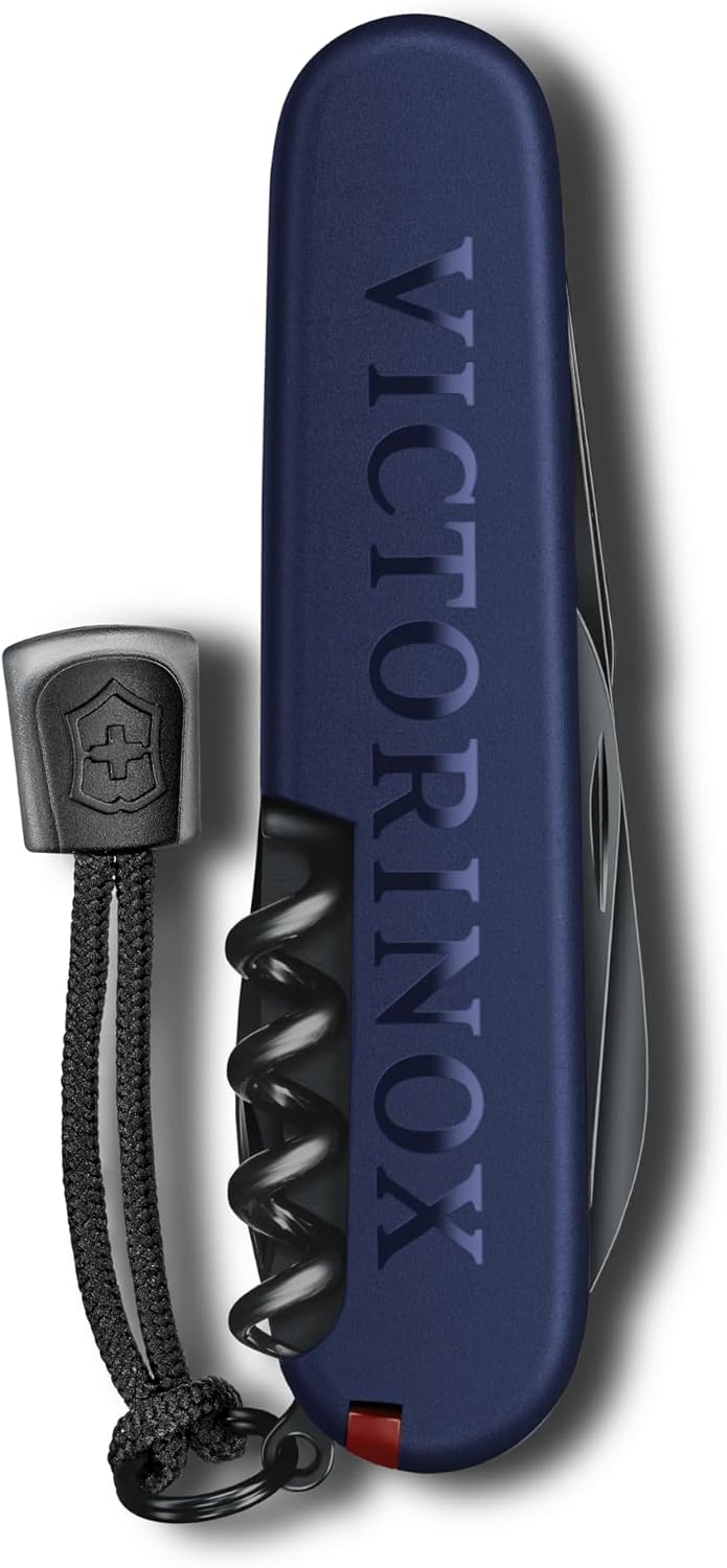 Victorinox I.N.O.X. Juego de reloj automático con correa de goma azul con esfera azul 1.614 in - 242022.1