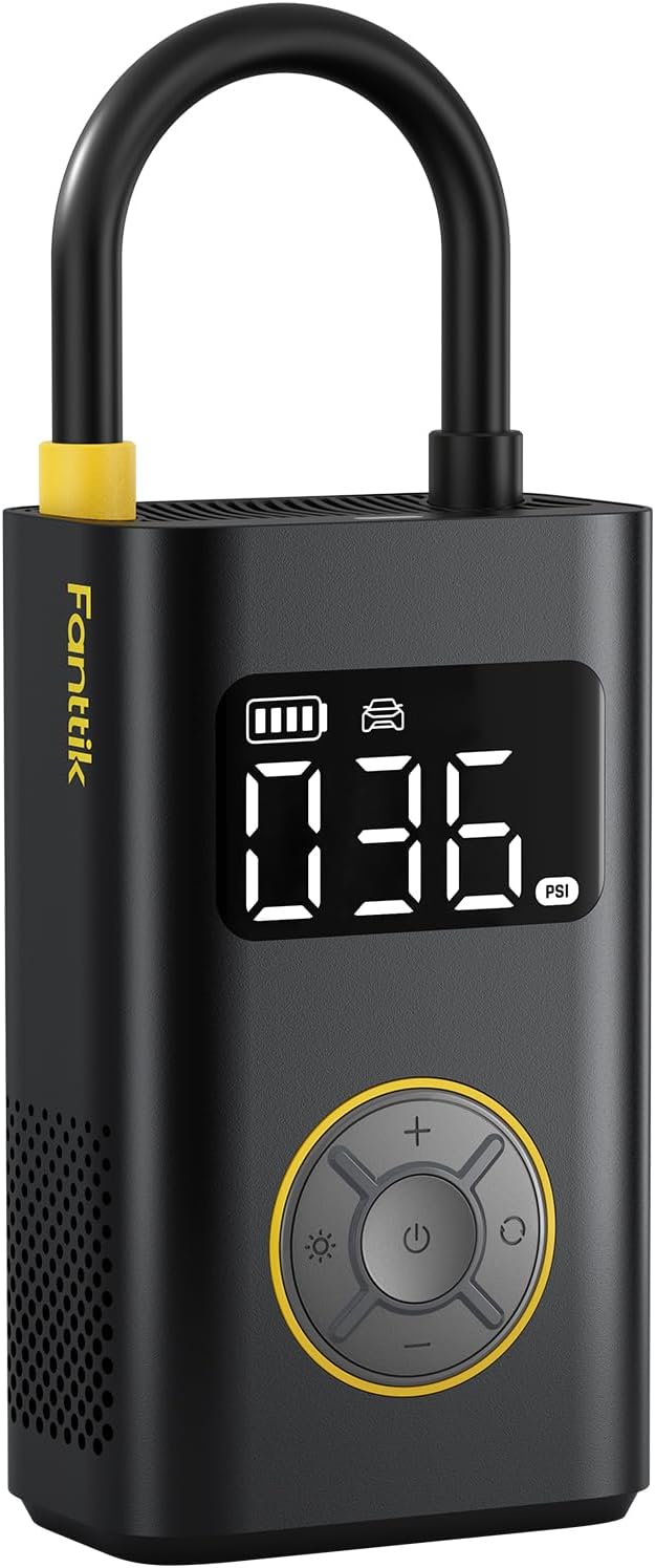Fanttik X9 Pro - Inflador de neumáticos portátil para coche compact...