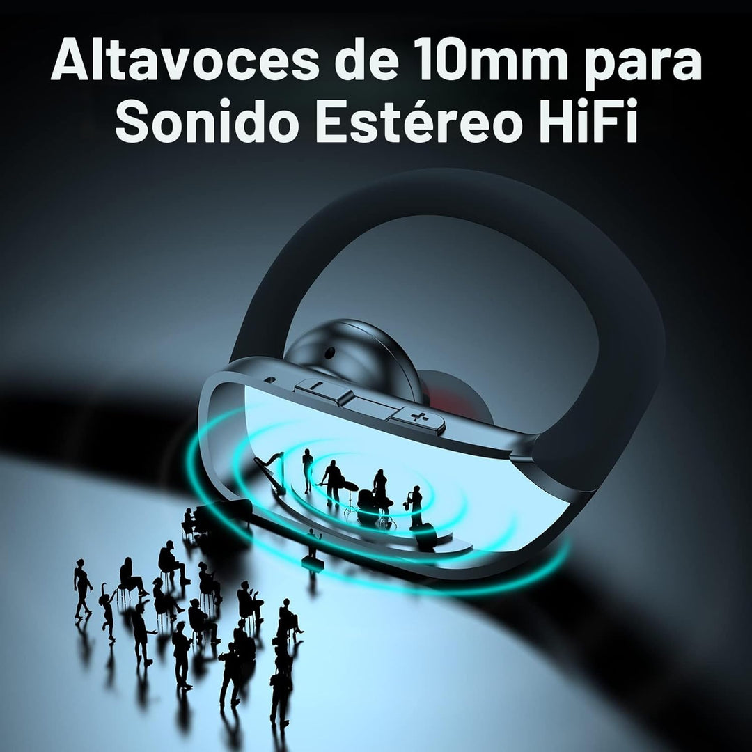 Auriculares inalámbricos bmani, auriculares Bluetooth con 80 horas...