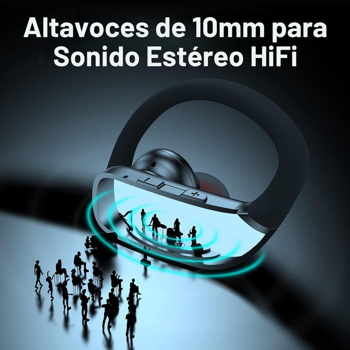 Auriculares inalámbricos bmani, auriculares Bluetooth con 80 horas...